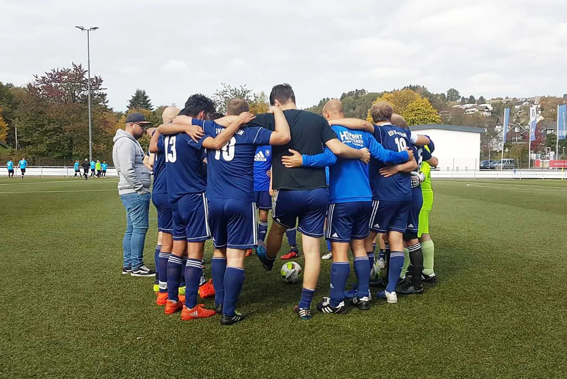 Unsere Dritte schwörte sich auf das Derby ein