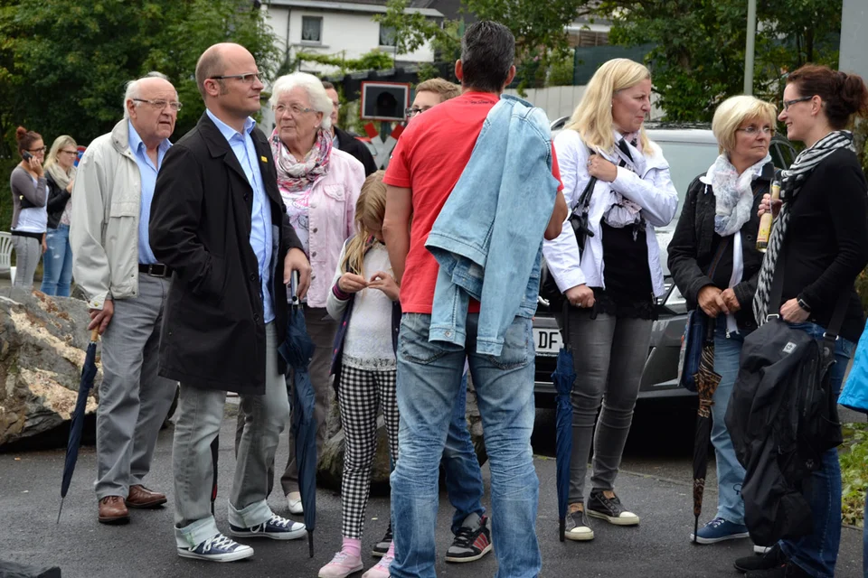 Zahlreiche Besucher wollten sich das Spiel des Jahres nicht entgehen lassen