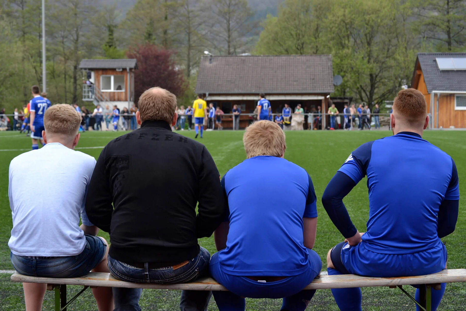 Die zahlreichen Zuschauer sahen ein bis zum Schluss spannendes Spiel