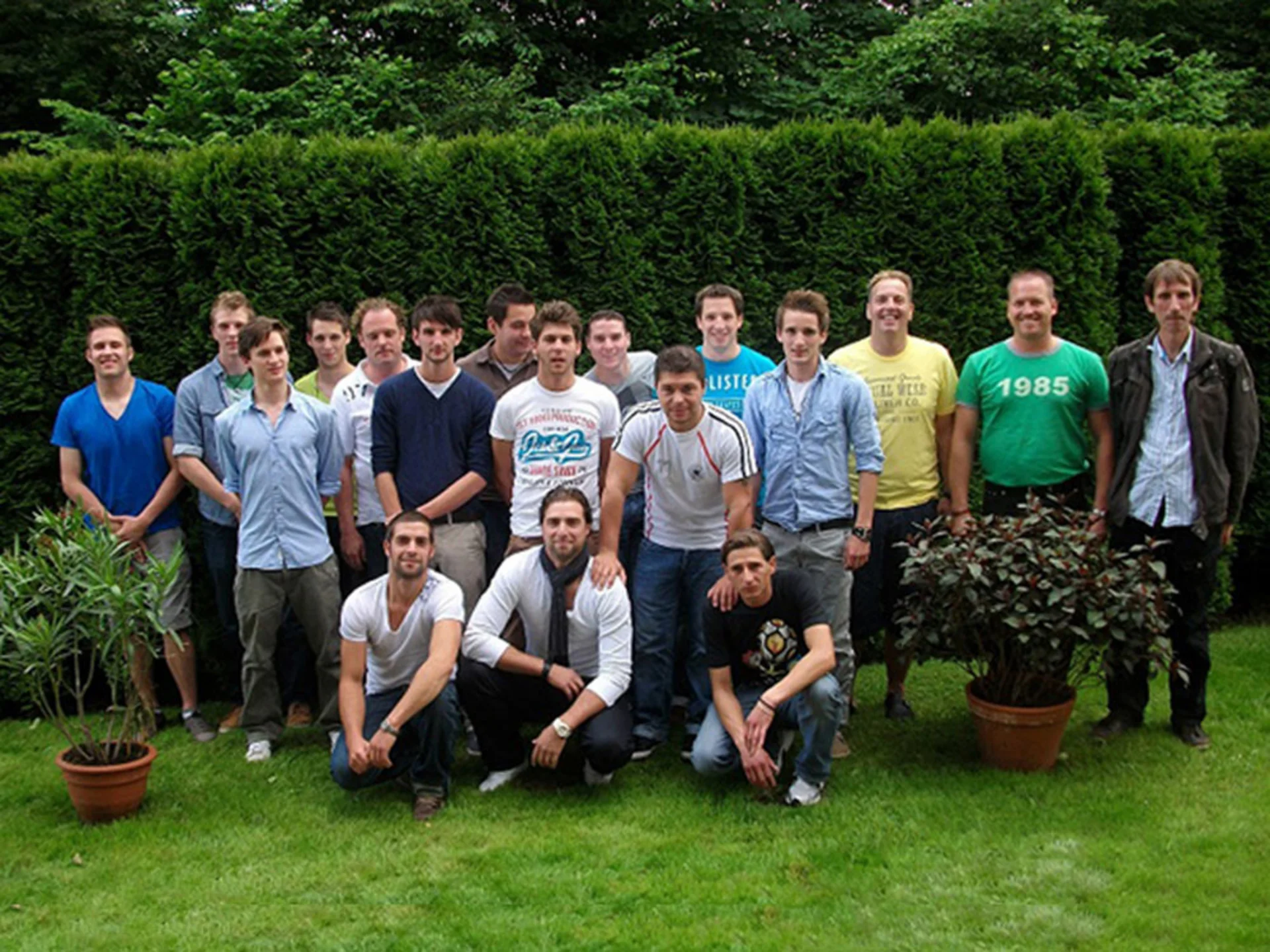 Zum Einstand veranstaltete der neue Trainer Thorsten Lenger ein Grillfest