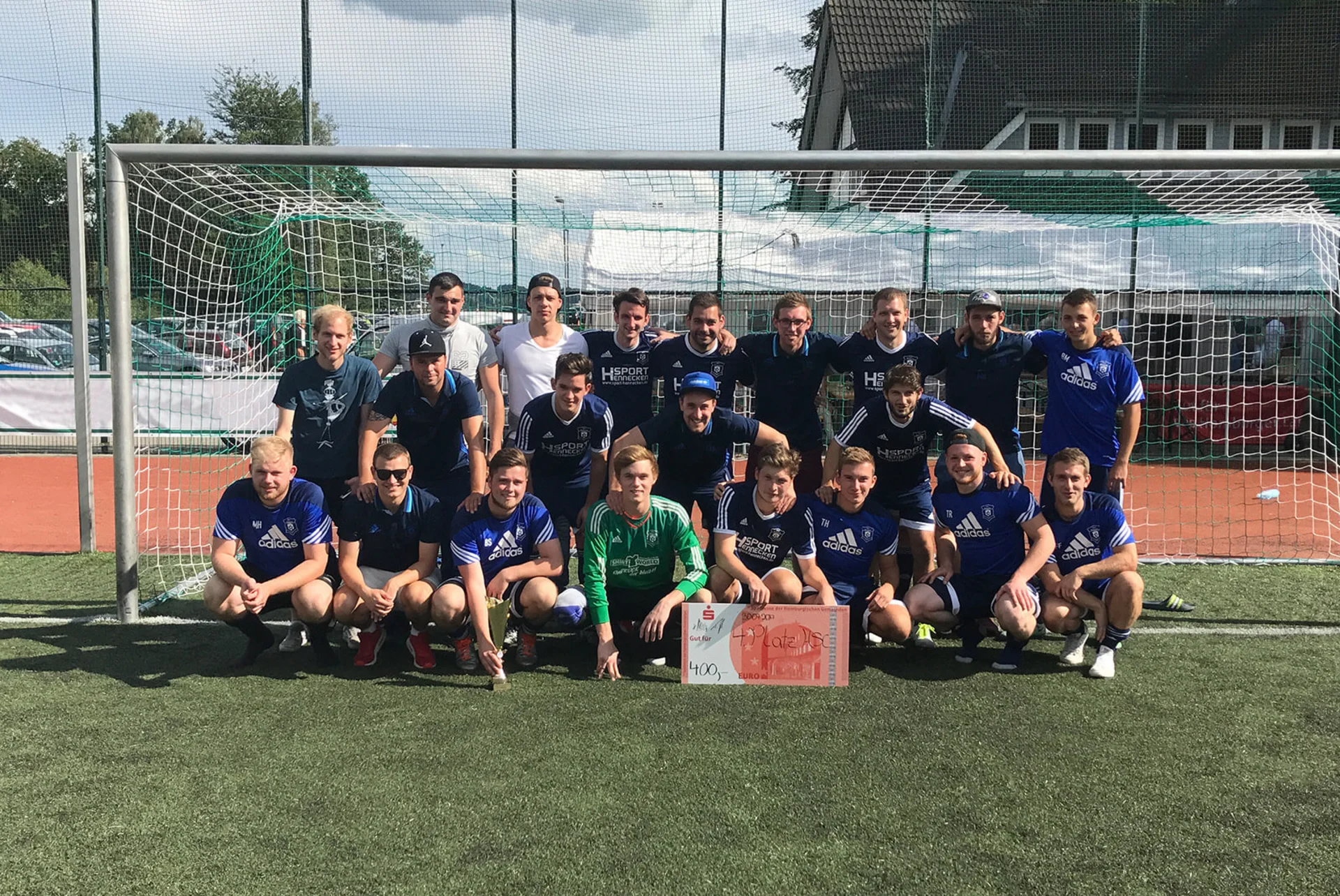 Unsere Jungs waren zurecht stolz auf sich