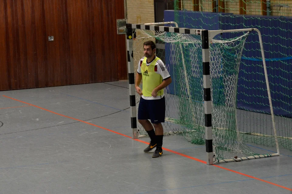 Patrick Weßel stellte sich für ein Spiel ins Tor und füllte seine Rolle gut aus Patrick Weßel stellte sich für ein Spiel ins Tor und füllte seine Rolle gut aus