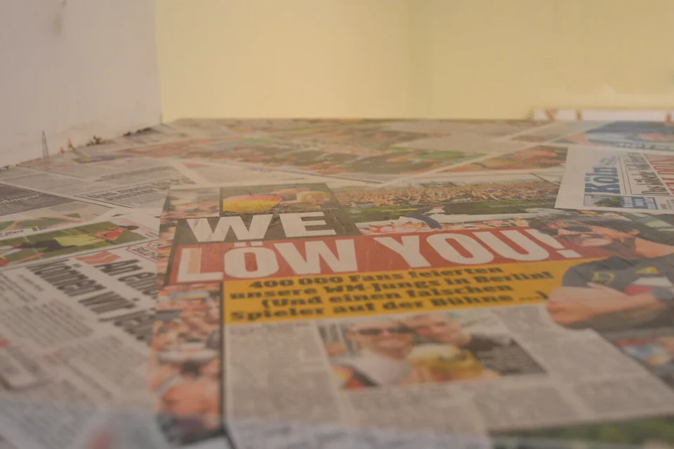 Die neue Multimedia-Ecke, die in unregelmäßigen Abständen erneuert wird und derzeit im WM-Look gestaltet ist Die neue Multimedia-Ecke, die in unregelmäßigen Abständen erneuert wird und derzeit im WM-Look gestaltet ist