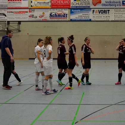 Bielsteiner Damen bei der Hallenkreismeisterschaft 2018 in Nümbrecht