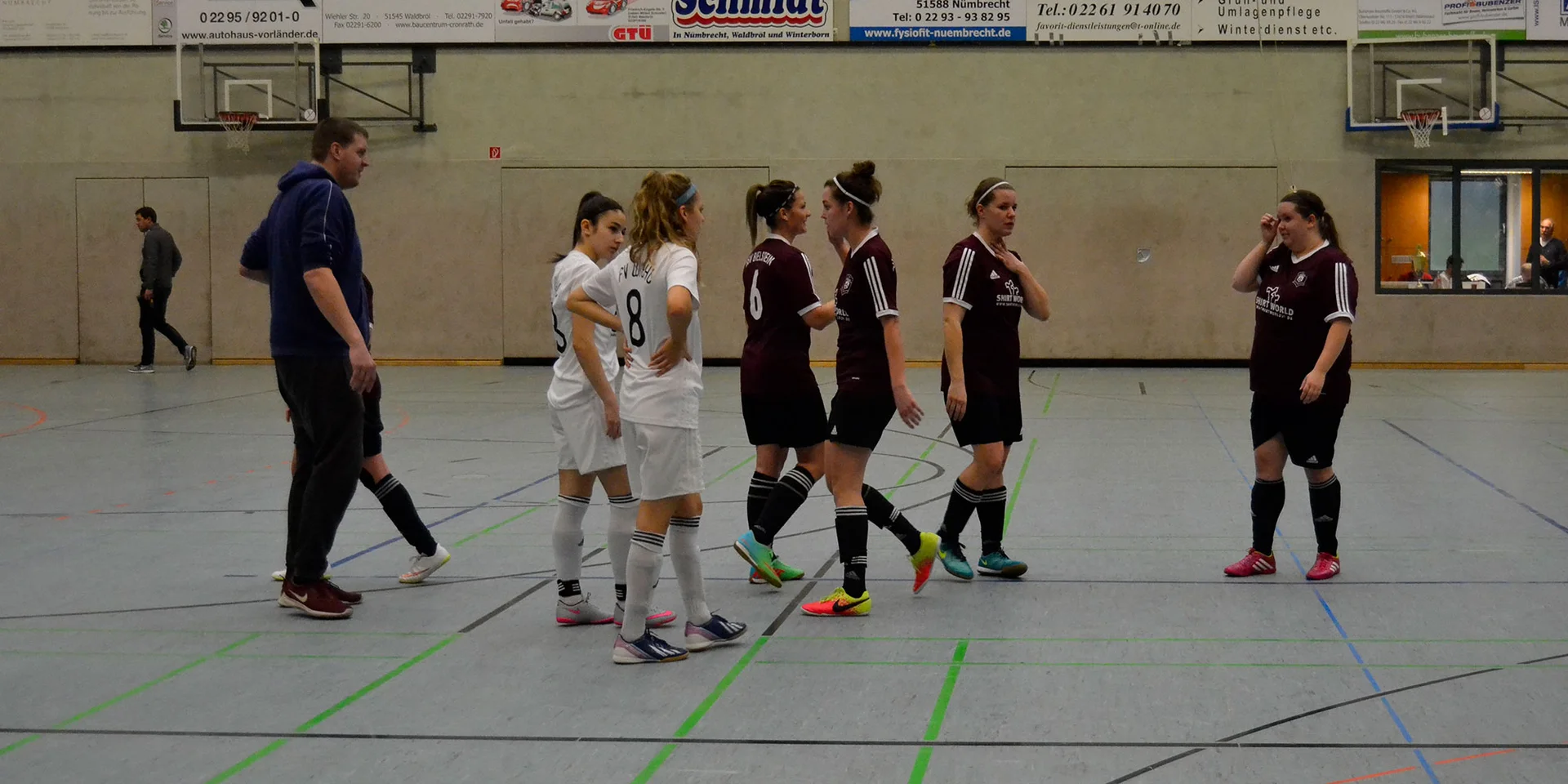 Bielsteiner Damen bei der Hallenkreismeisterschaft 2018 in Nümbrecht