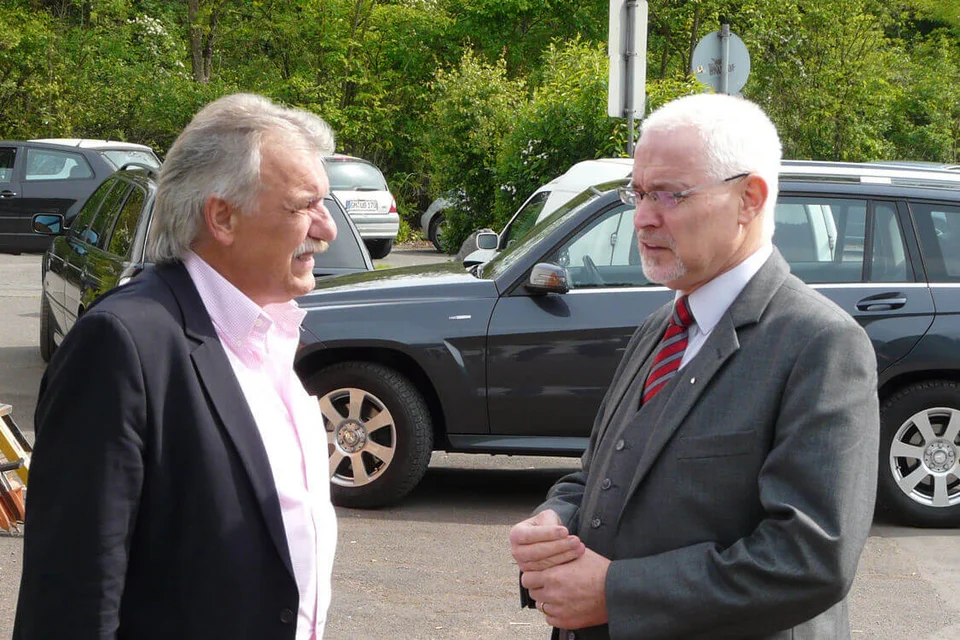 Meinungsaustausch: Eckhard Klees im Dialog mit Manfred Bösinghaus