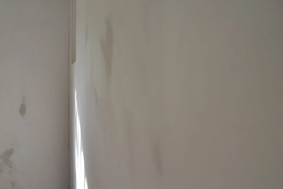 Glatt wie ein Baby-Popo: die Wände nach der Fertigstellung des Verspachtelns Glatt wie ein Baby-Popo: die Wände nach der Fertigstellung des Verspachtelns