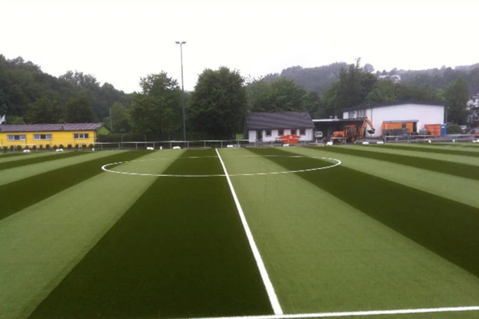 Der Blick von oben auf den neuen Mittelkreis ... 