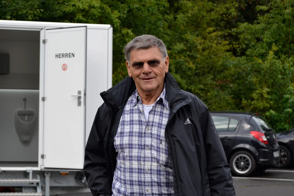 Ein echtes Original: Wolfgang Weber beherrscht den freundlichen Smalltalk wie kein Zweiter