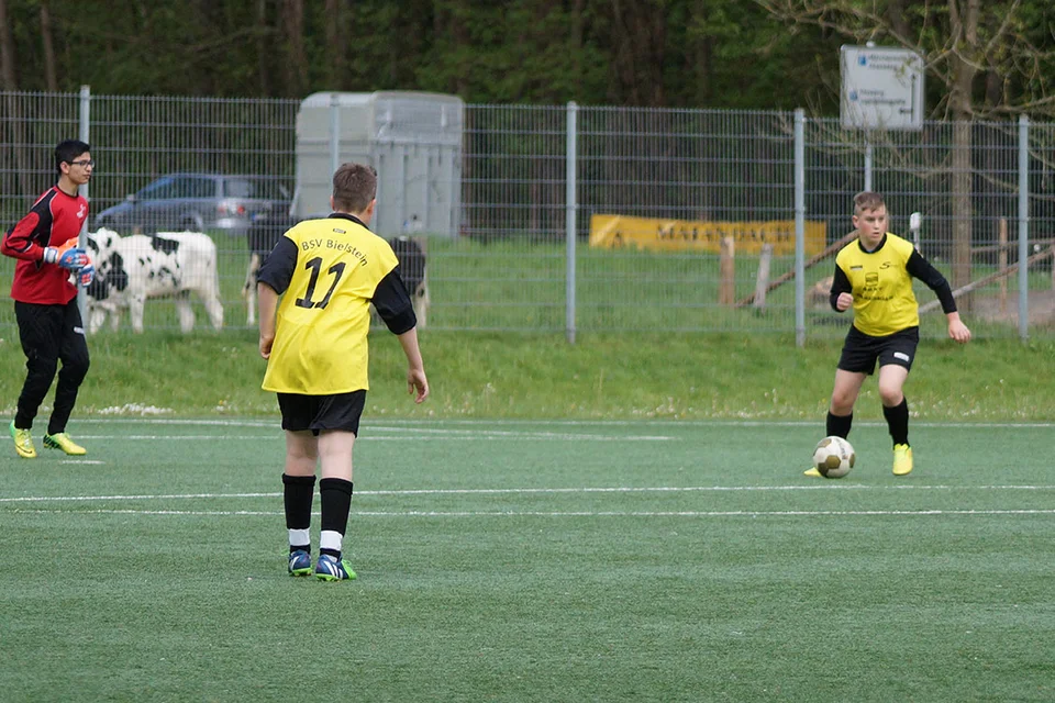 Viel beschäftigt: die Verteidiger des BSV Bielstein