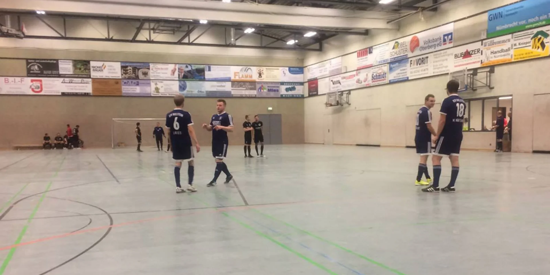 Unsere Erste Herren bei der Hallenkreismeisterschaft 2016 in Nümbrecht