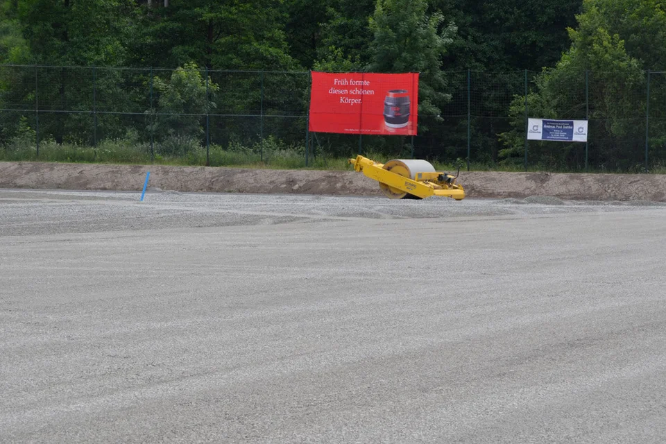 Diese Walze wurde nicht mehr benötigt