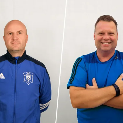 Johann Kast und Thomas Tröster sind seit fünf Jahren Trainer der Zweiten Herren des BSV Viktoria Bielstein
