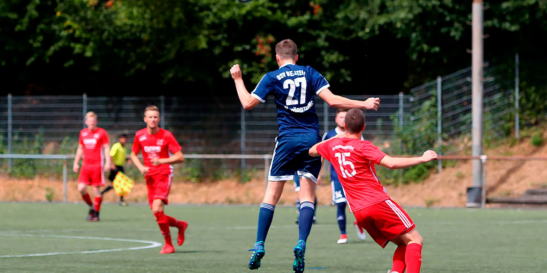 Klar unterlegen: unsere Erste Herren unterlag dem Gast aus Drabenderhöhe verdientermaßen (Archivfoto)