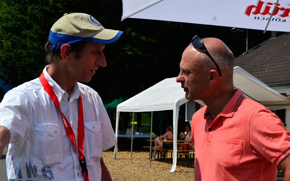Im Gespräch: Alfred Lindemann mit Andreas Harnisch ... Im Gespräch: Alfred Lindemann mit Andreas Harnisch ...