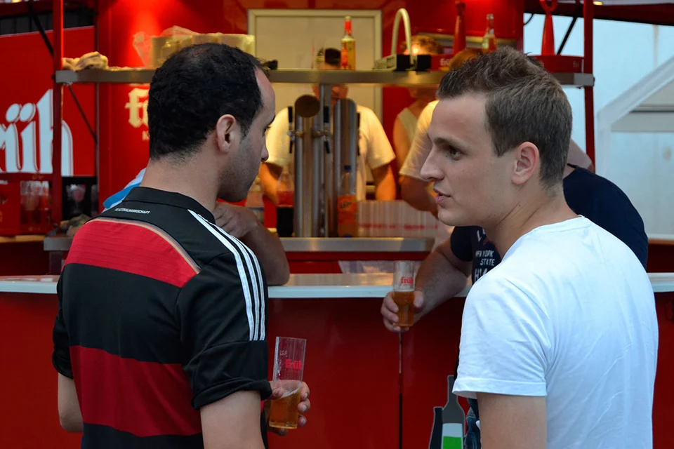 Im Dialog: Mohamed Imharraf und Felix Bröcher Im Dialog: Mohamed Imharraf und Felix Bröcher