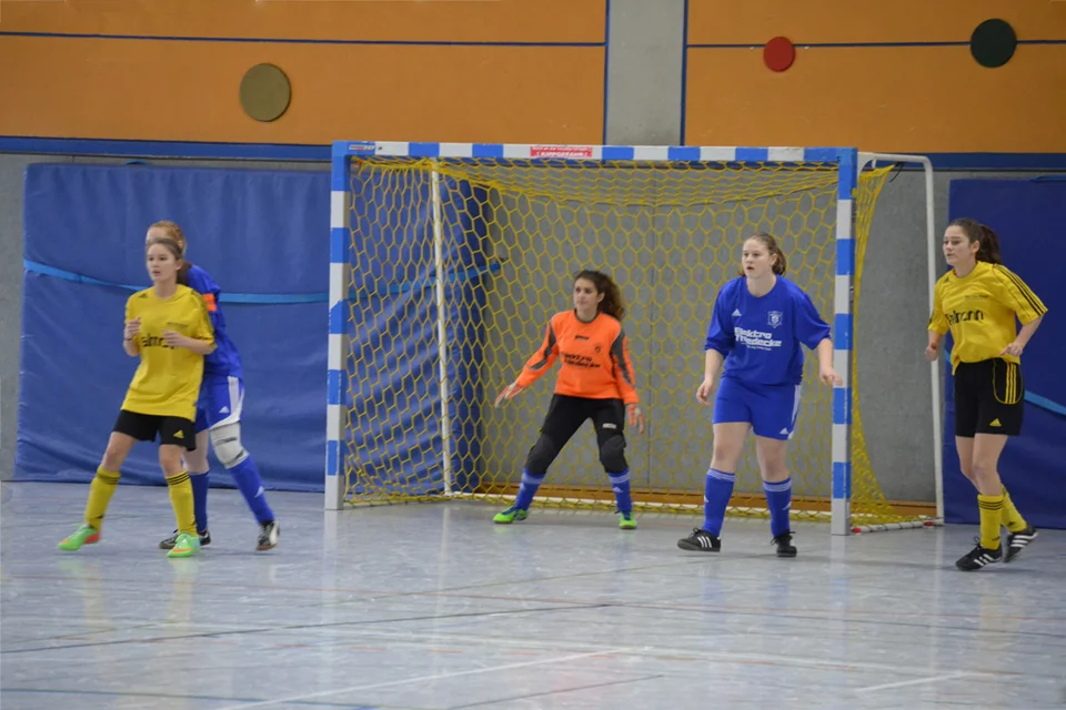 Gegen Wahlscheid waren die Mädchen defensiv lange Zeit nicht gefordert