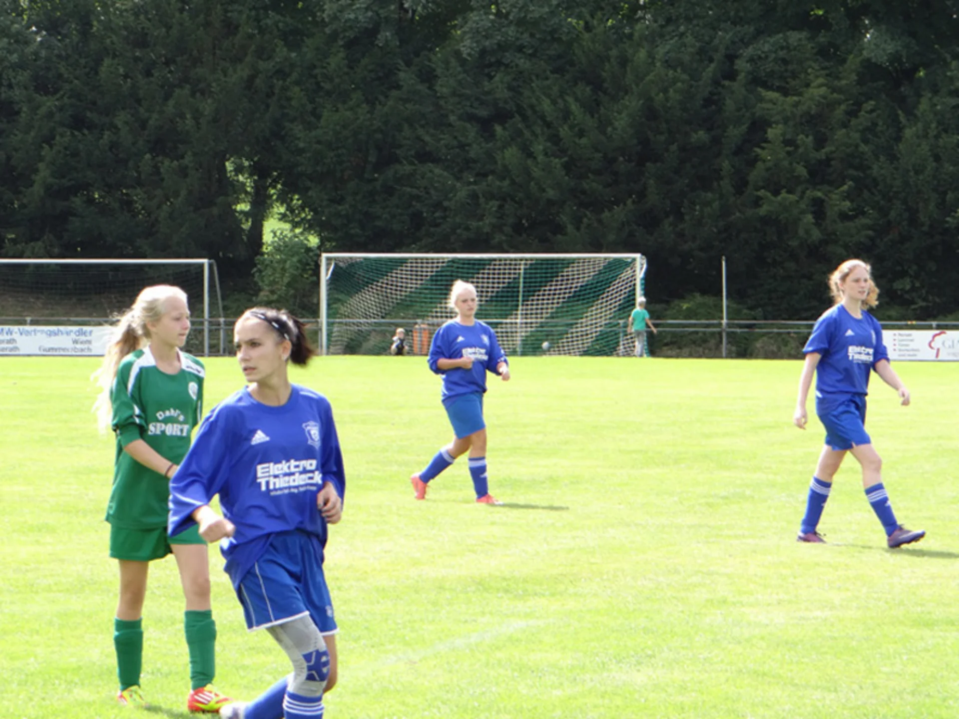 Agierten zu jeder Zeit dominant: die Bielsteinerinnen im Test gegen Lindlar