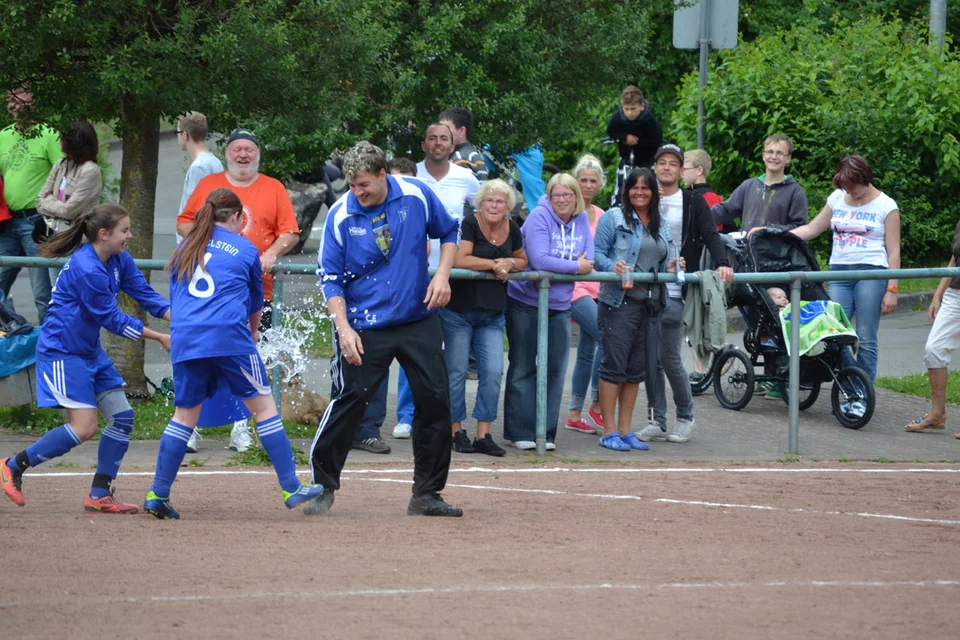 Die ersten Tropfen landeten noch auf Hüfthöhe ... Die ersten Tropfen landeten noch auf Hüfthöhe ...