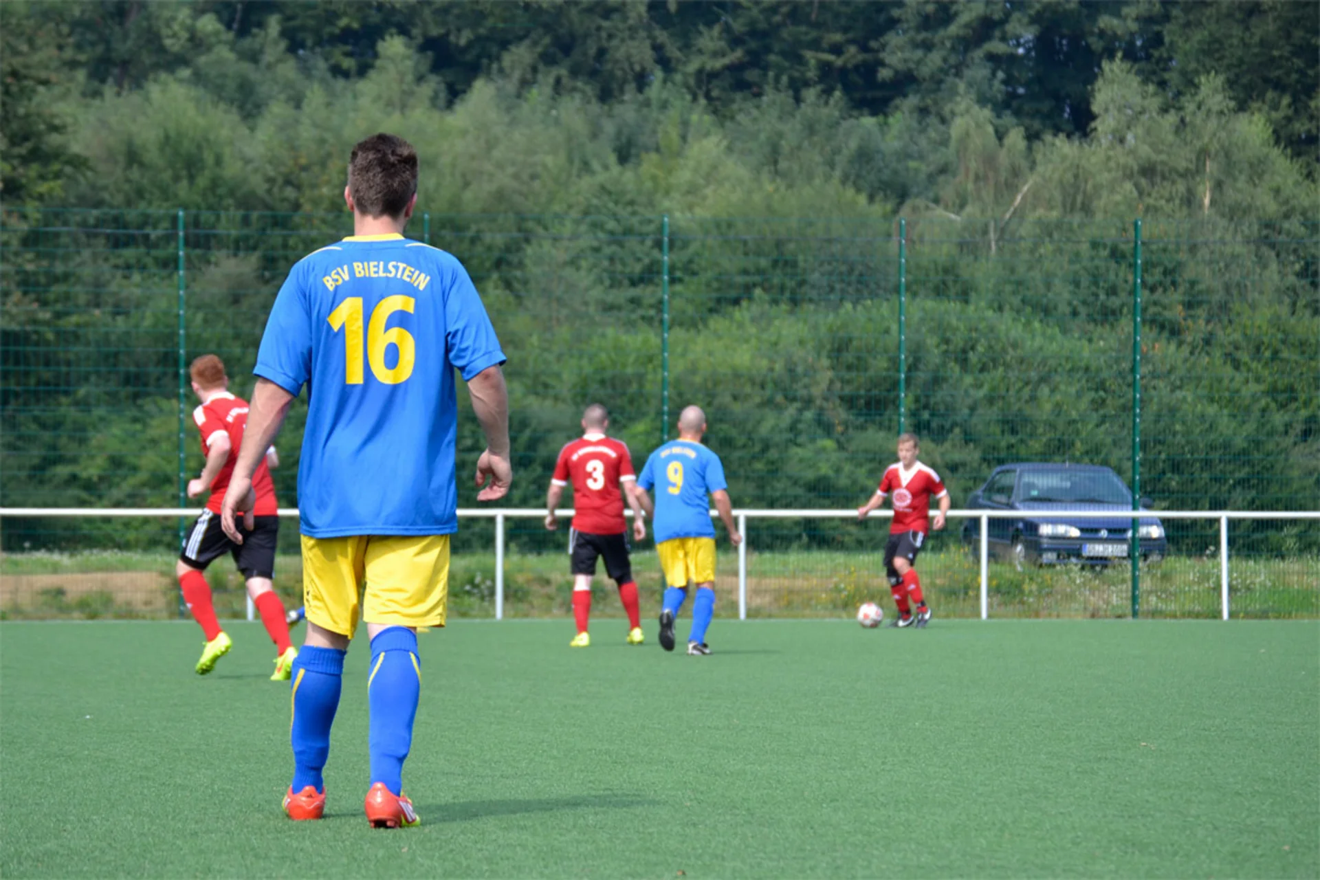 Die gesamte Mannschaft lieferte in Schnellenbach eine ordentliche Leistung ab