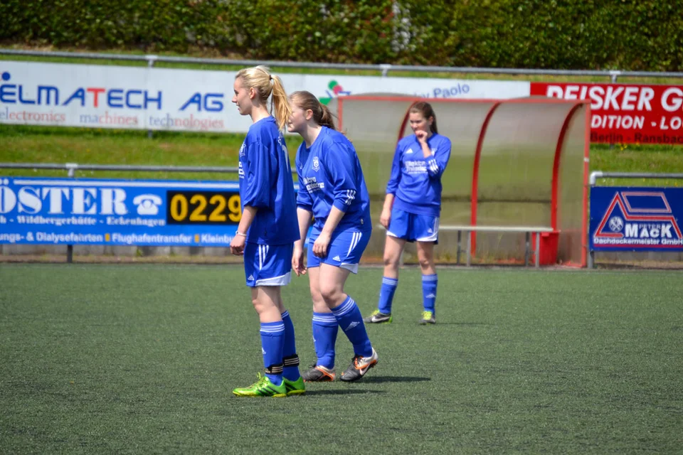 Mara Hahn, Vanessa Heinrich und Pia Thierbach hielten den Laden sauber Mara Hahn, Vanessa Heinrich und Pia Thierbach hielten den Laden sauber