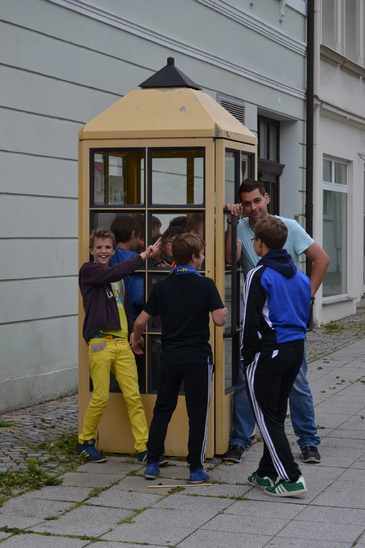 Patrick Weßel hatte kurzzeitig Ruhe vor den Kindern Patrick Weßel hatte kurzzeitig Ruhe vor den Kindern