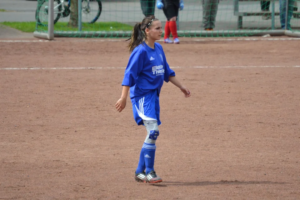 Flügelflitzerin Jenny war heute kein Tor vergönnt - dennoch zeigte auch sie eine gute Vorstellung Flügelflitzerin Jenny war heute kein Tor vergönnt - dennoch zeigte auch sie eine gute Vorstellung