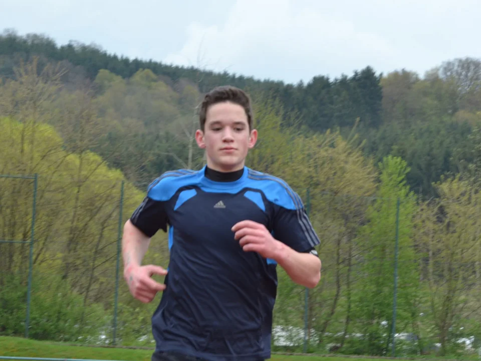 Jascha Bagherzadeh lief die zweitmeisten Runden und lag damit hinter ...