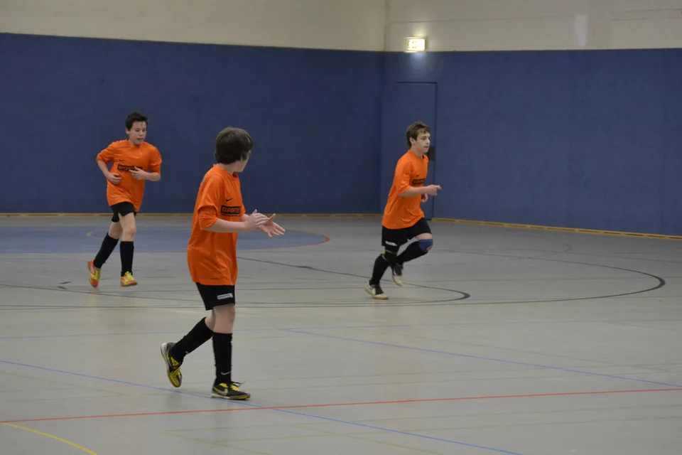 Weiter, immer weiter: die Spieler nach dem Tor zum 1:0 Weiter, immer weiter: die Spieler nach dem Tor zum 1:0