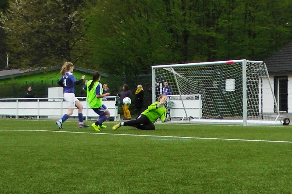 Erneut mit starkem Spiel und erneut mit einem Treffer: Annalena Müllenmeister