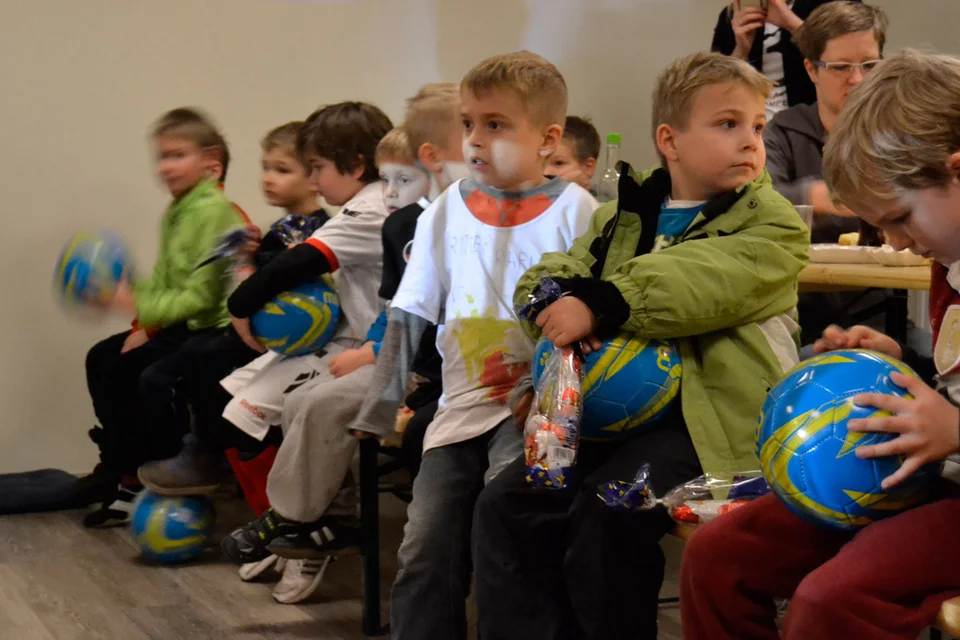 ... und mit den Geschenken in der Hand ... und mit den Geschenken in der Hand