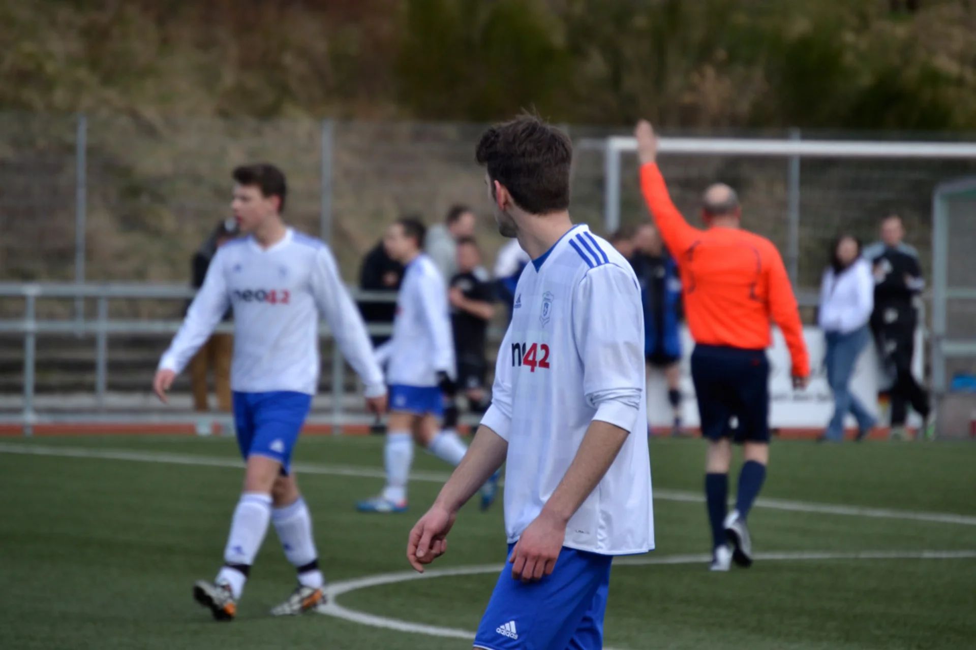 Nicht spielberechtigt: der zweifache Torschütze Kevin Müller war nach einer gelb-roten Karte noch gesperrt