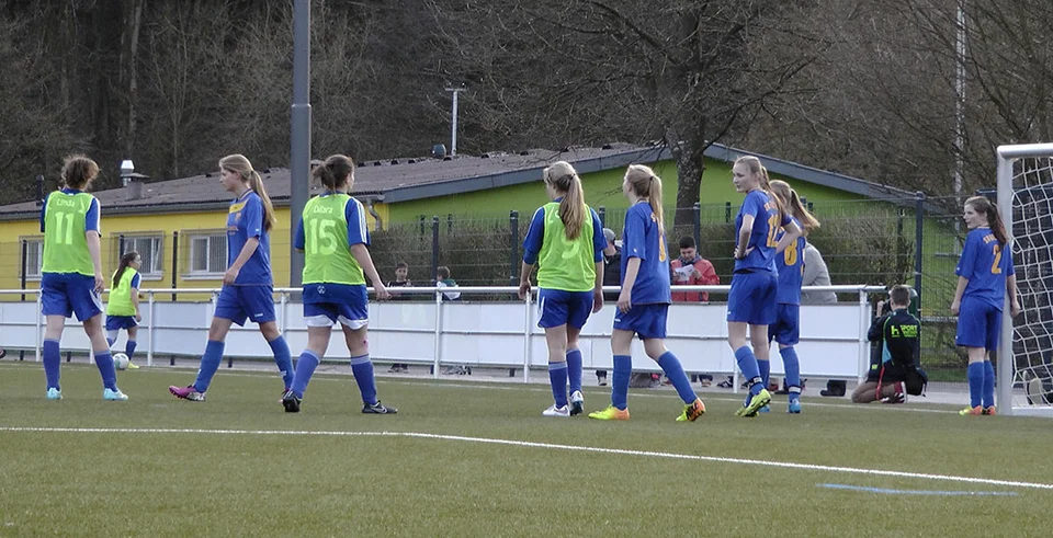 Gefährliche Standards: Annalena Müllenmeister bei der Ausübung einer Ecke