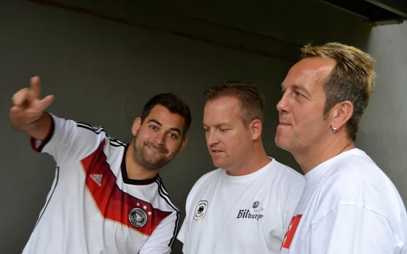 Überraschungs-Abschiedsfeier von Thorsten Lenger 2014