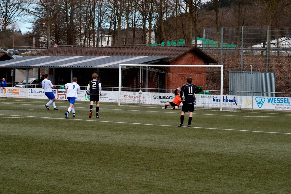 ... zur 2:0 Führung verwandelte ... zur 2:0 Führung verwandelte