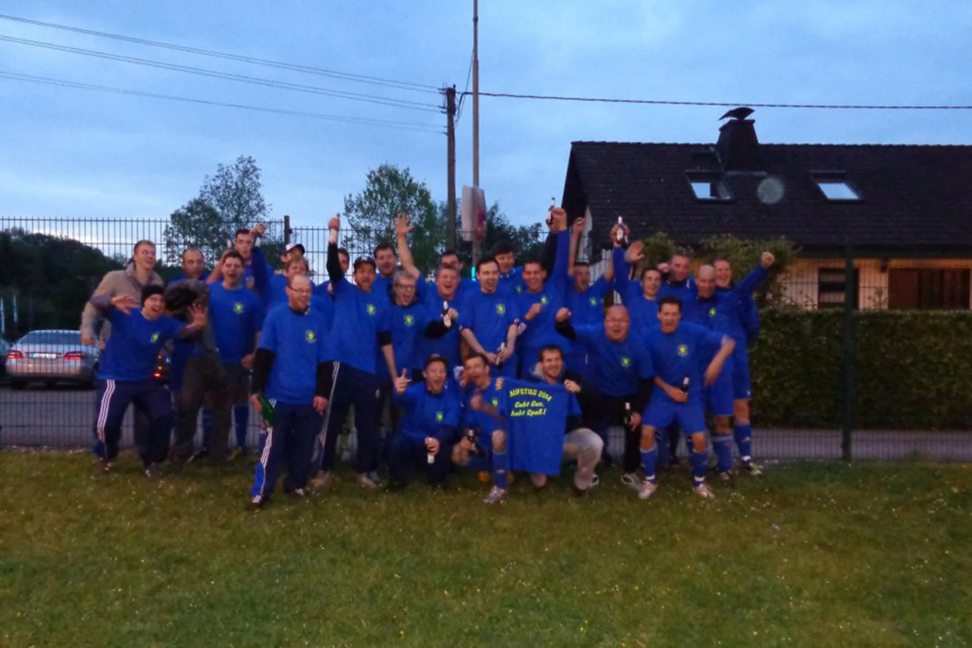 Durch den Sieg in Ründeroth ist unserer Zweiten der Aufstieg nicht mehr zu nehmen