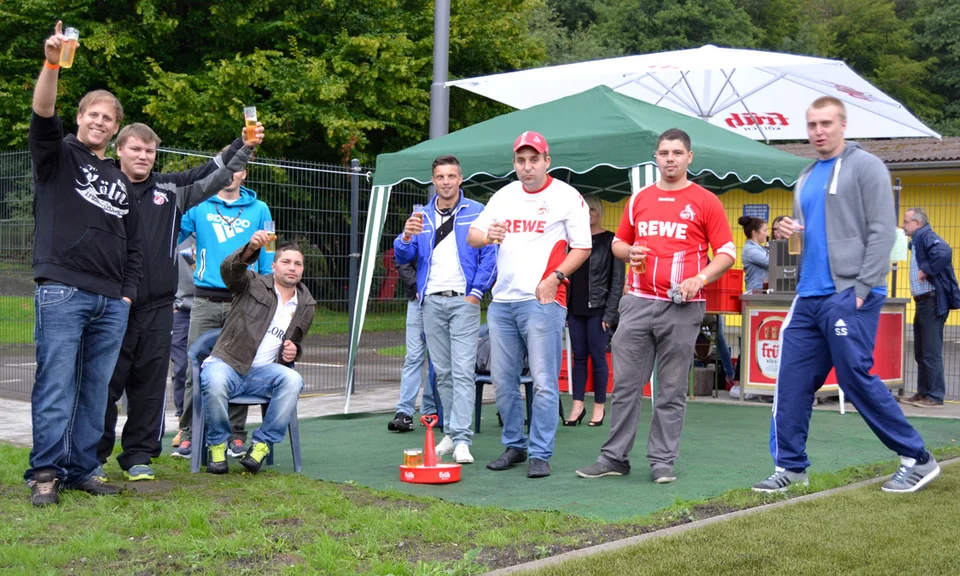 Ließen es sich gut gehen: die Spieler der Zweiten des BSV Bielstein