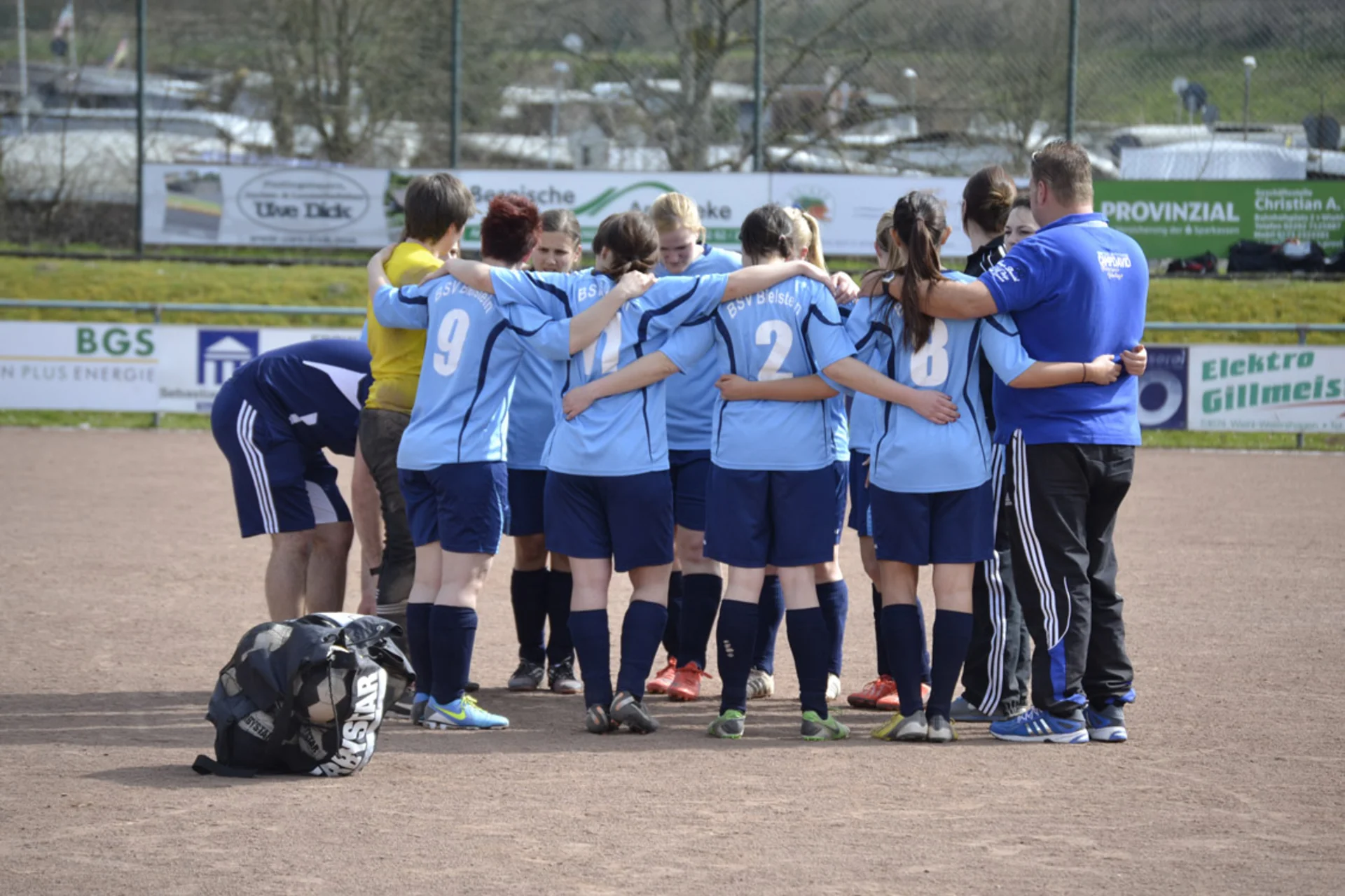Als echte Einheit präsentierten sich die Damen auch im Spiel gegen Allner-Bödingen wieder