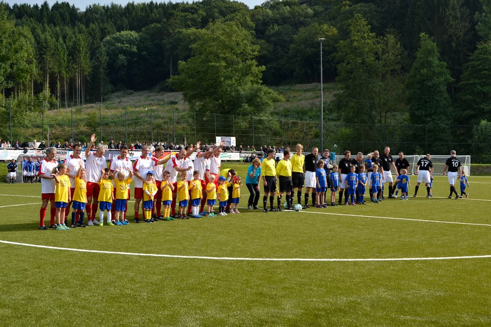 Winke-Winke an die Fans ...