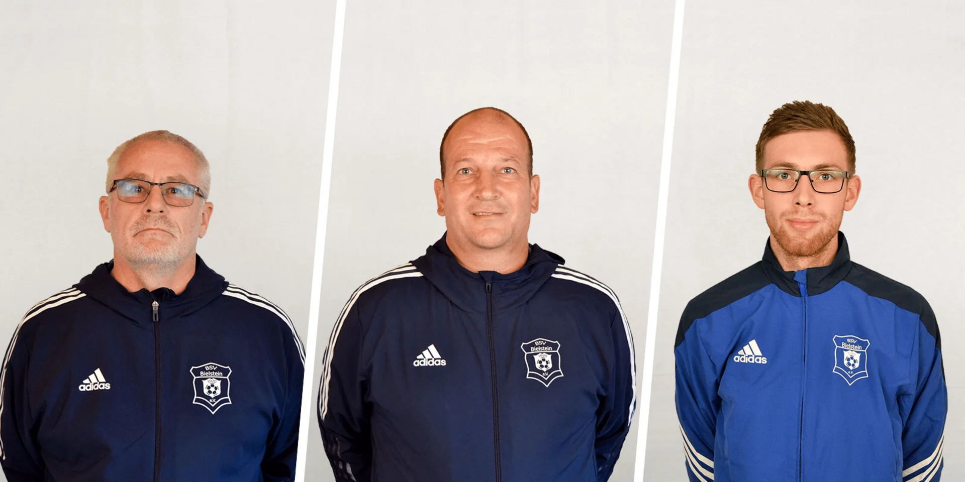 Trainerwechsel bei Zweiter Herren: Jan-Lukas Jonen (rechts) folgt auf Stephan Urban (links) und Oliver Holzhausen (mitte)