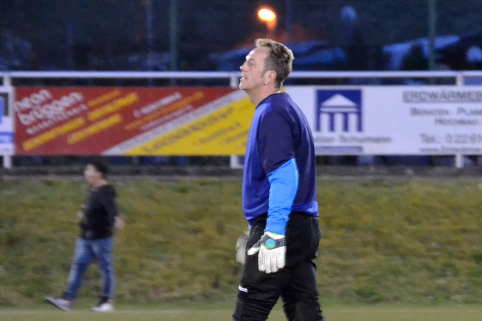 Hatte schon mal mehr zu tun: Thorsten Lenger im Tor der Gäste