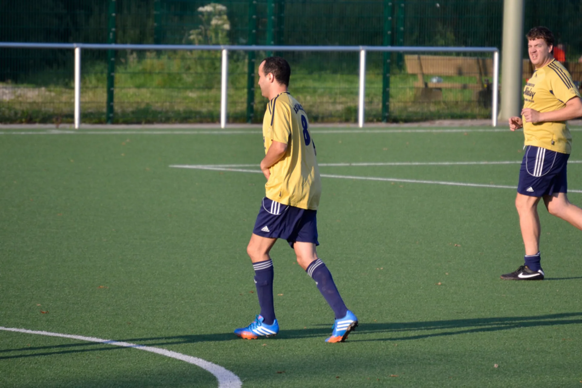 Die Alten Herren konnten das Spiel aus der Defensive heraus nicht wie gewohnt kontrollieren