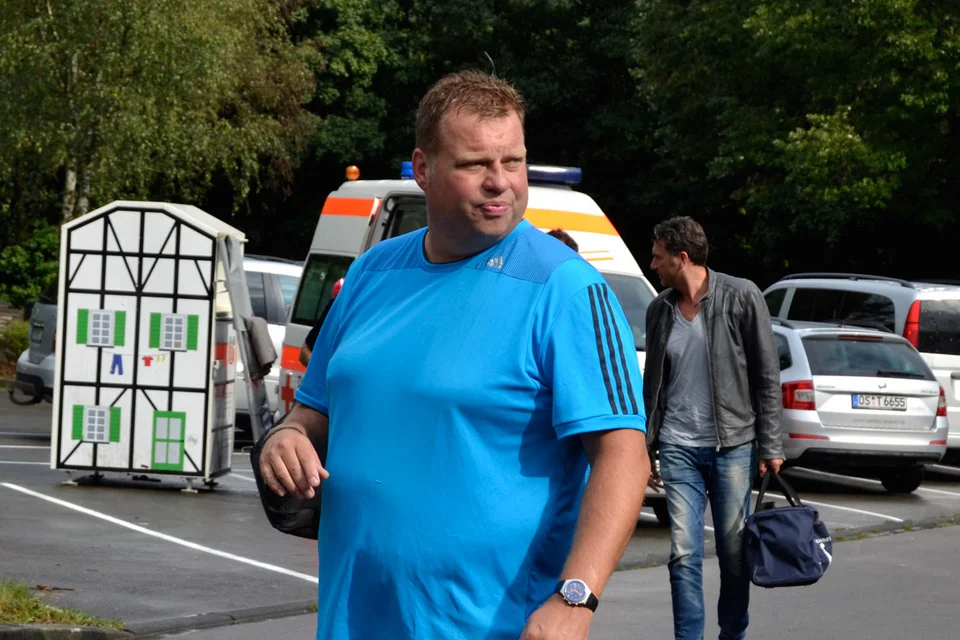 Für den freundlichen Empfang der Kölner verantwortlich: Thomas Tröster