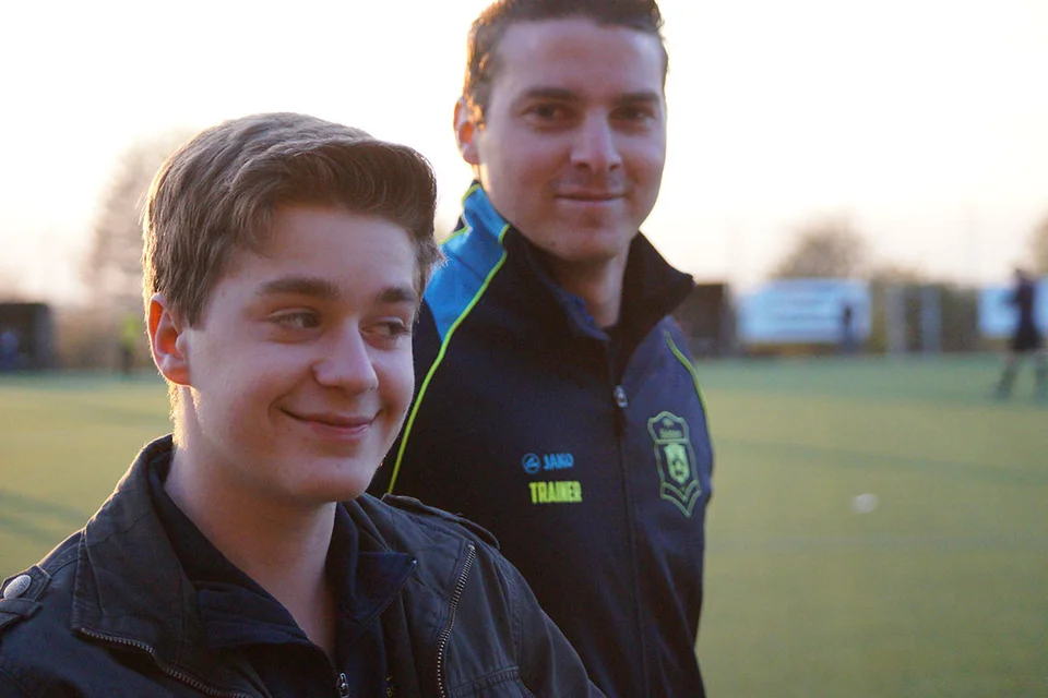 Zwei, die sich gern haben: Shahin Bagherzadeh und Hansi Wölfel