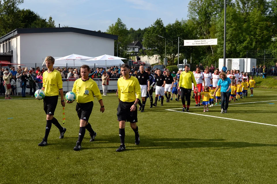 ... und liefen gemeinsam ...