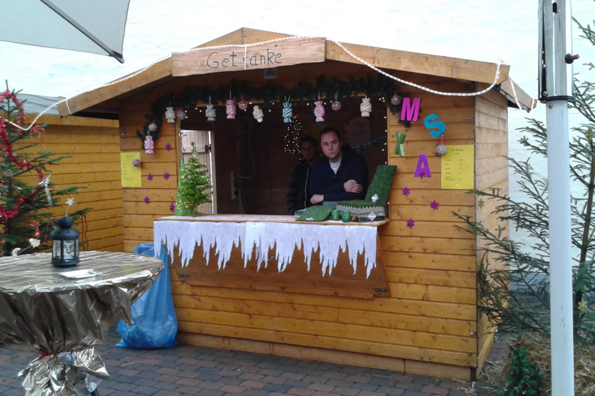 Wie in jedem Jahr nimmt der Verein auch 2013 am Weihnachtsmarkt teil