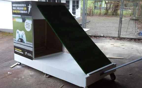 Karnevalswagen-Bau 2014