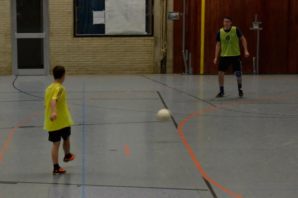 Spieler und Trainer: Sven Sadowski kombiniert mit Hansi Wölfel Spieler und Trainer: Sven Sadowski kombiniert mit Hansi Wölfel