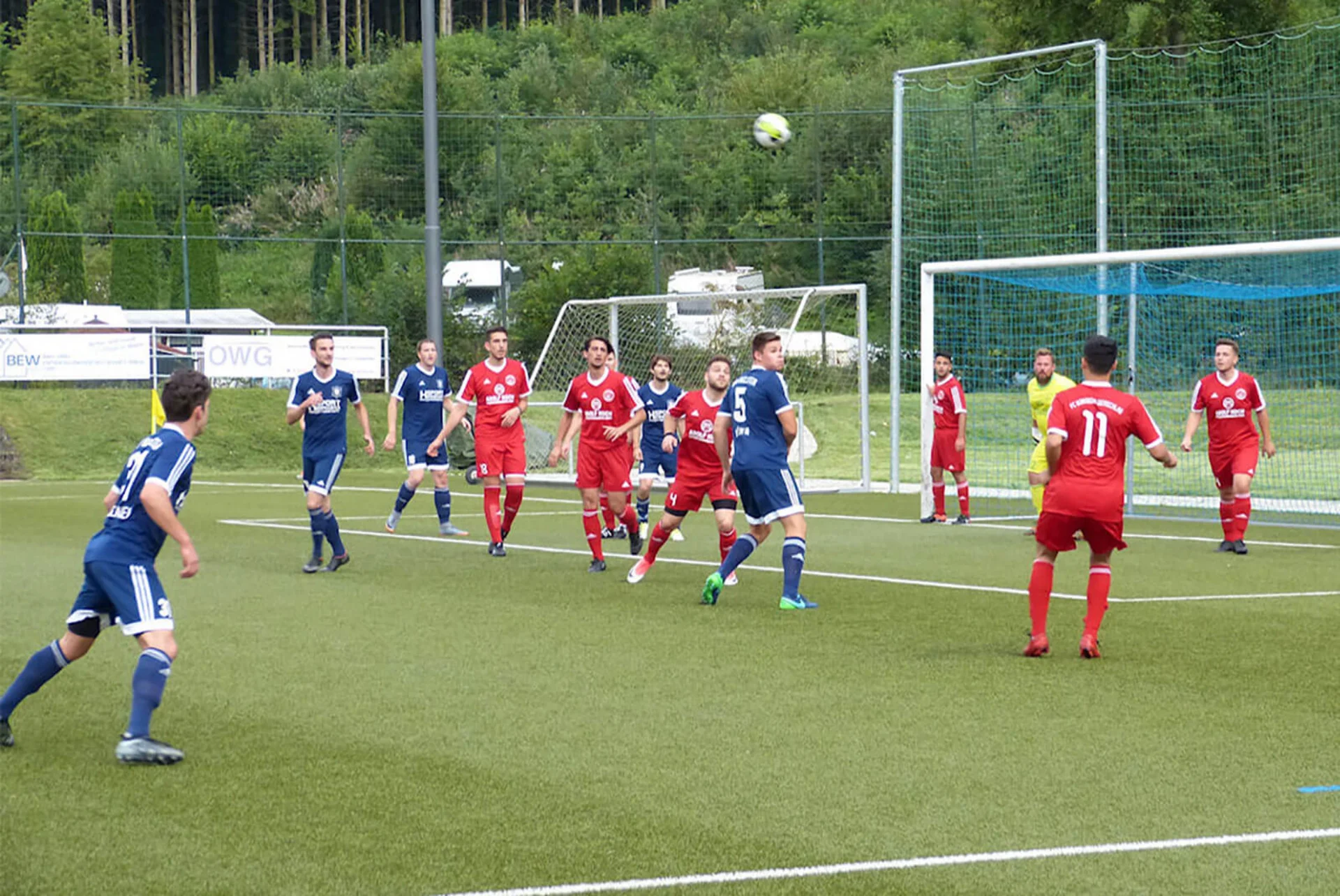 Mit großer Leidenschaft besiegen unsere Jungs die Borussia Derschlag und ziehen in die dritte Runde ein