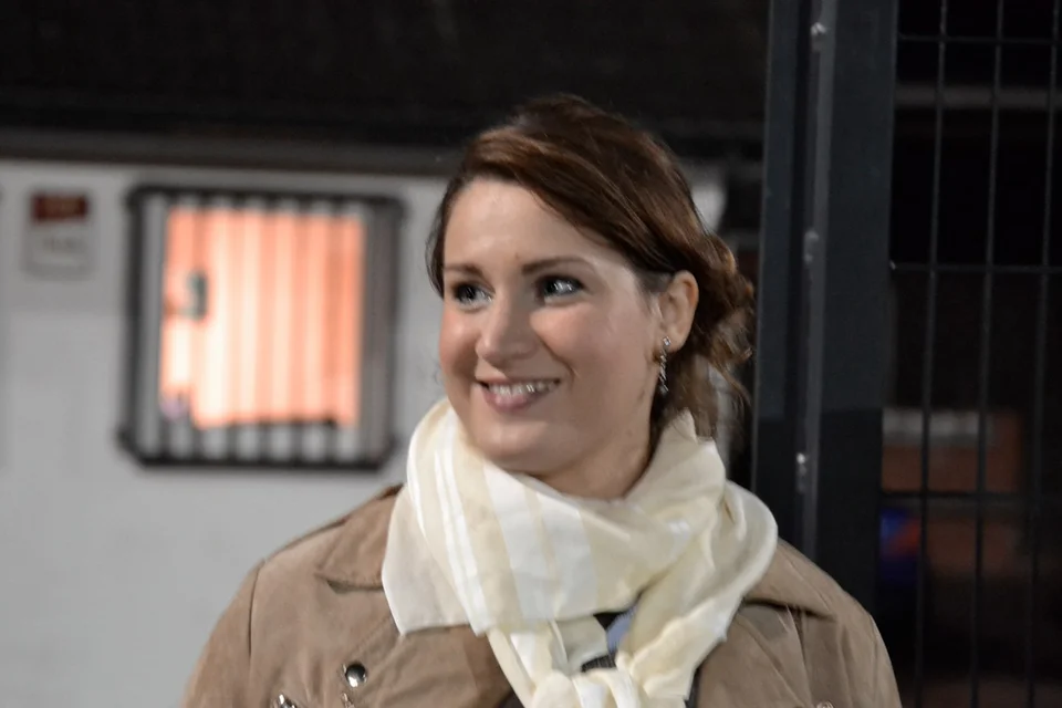 Hatte nur Augen für ihren Hansi: Christa Zultner